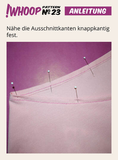 !Whoop No 23 Kleid Schnittmuster & Nähanleitung 32-46