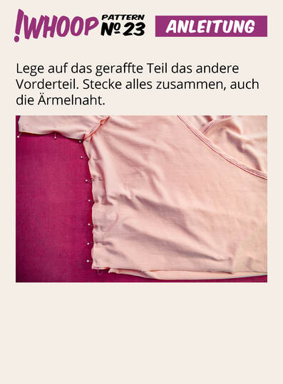 !Whoop No 23 Kleid Schnittmuster & Nähanleitung 32-46