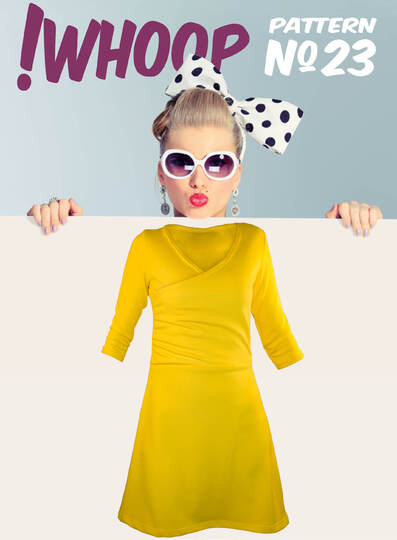 !Whoop No 23 Kleid Schnittmuster & Nähanleitung 32-46