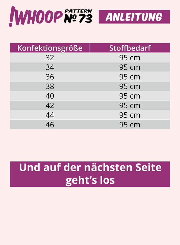 !Whoop No 73 Strandshirt Schnittmuster & Nähanleitung 32-46 - Bild 10