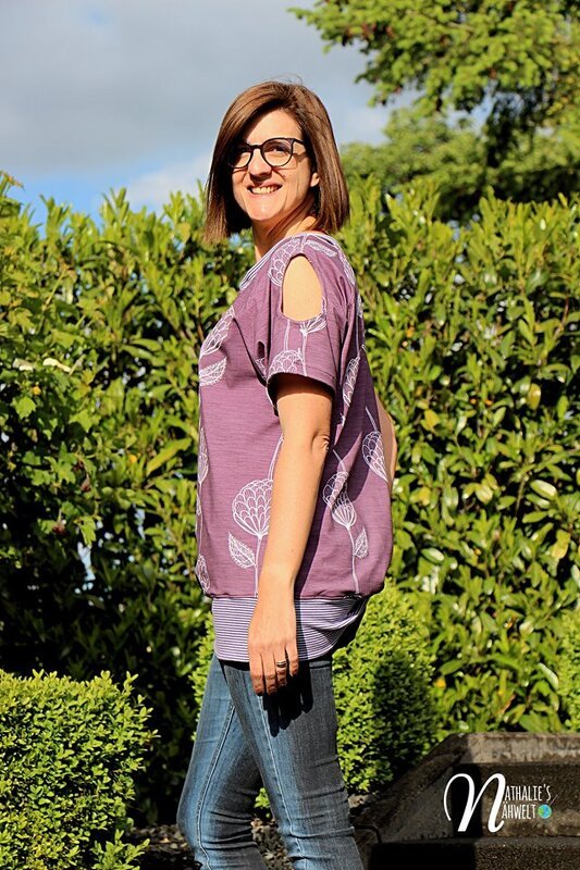 !Whoop No 92 Offshoulder-Shirt Schnittmuster & Nähanleitung 32-46 - Bild 16