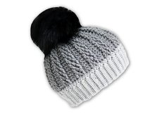 Skimütze "Grey" (Reliefmuster, einfach, alle Gr.)