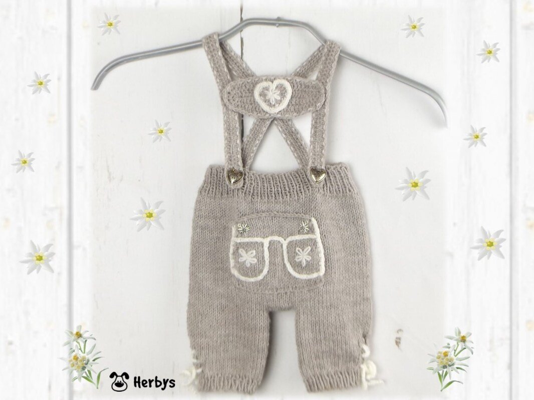 Strickanleitung Lederhose "Lausbua"