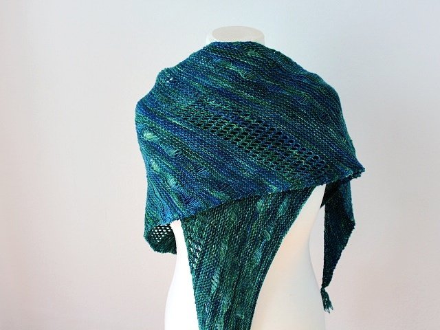 Strickanleitung Tuch "Under the Sea"