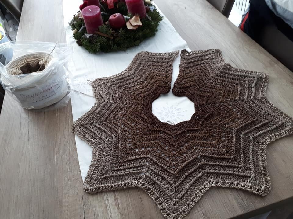 Weihnachtsbaumdecke "Annes Stern" - Bild 2