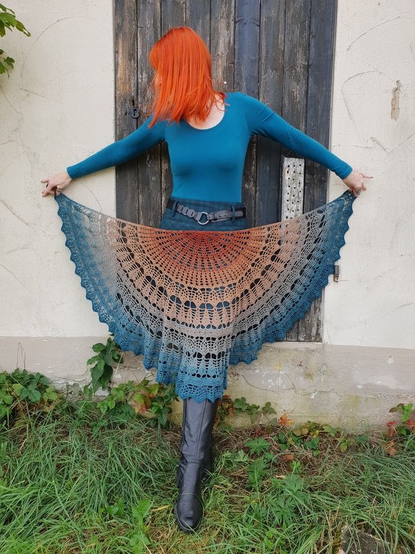 Spiderdream Shawl