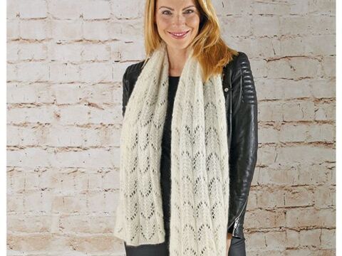 Strickanleitung Schal "Como" 760015