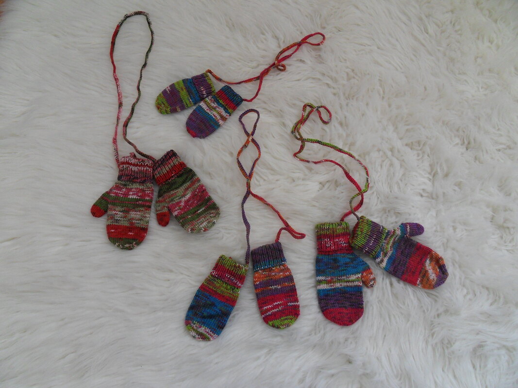 Anleitung Handschuhe für Baby´s und Kleinkinder