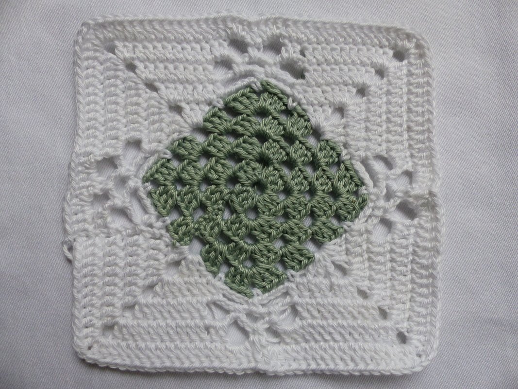 Häkelanleitung - Granny Number 8