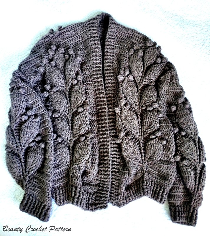 Cardigan "Leaves" - Image 2