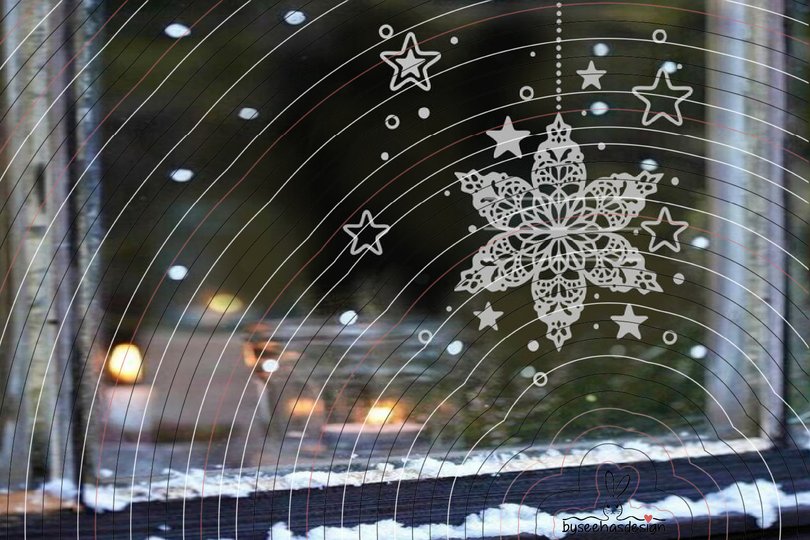 Weihnachtssterne Plotterdatei SVG DXF