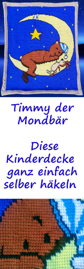 Childrens Blanket - Timmy the Moonbear