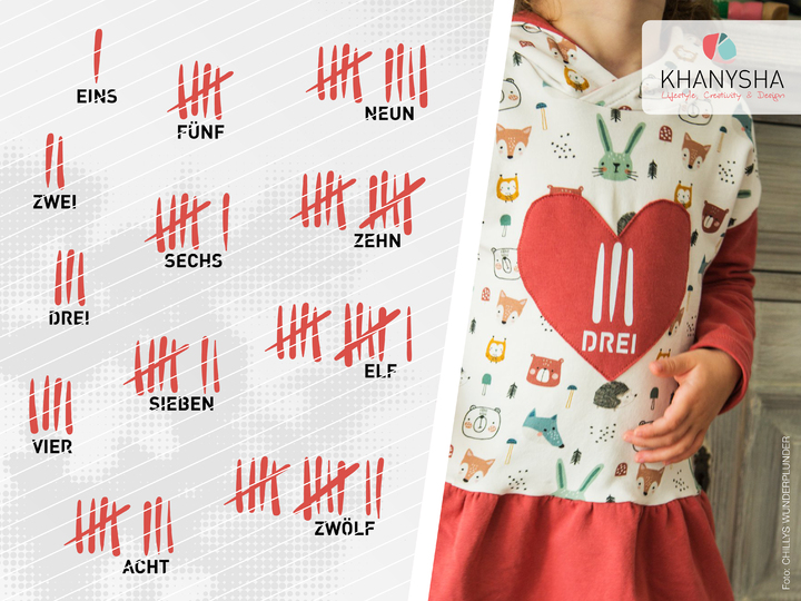 Zahlenparty Plotterdatei