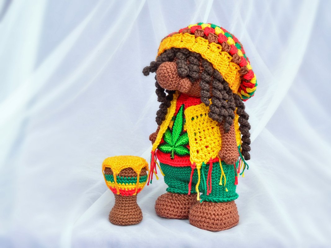 Rastaman "Kingston aus Montego Bay Jamaika" Rastafari