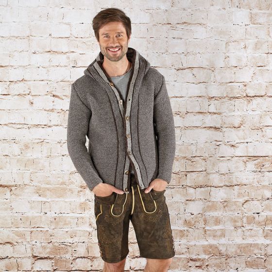 Strickanleitung Herrentrachtenjacke "Trachtenwolle" 760039