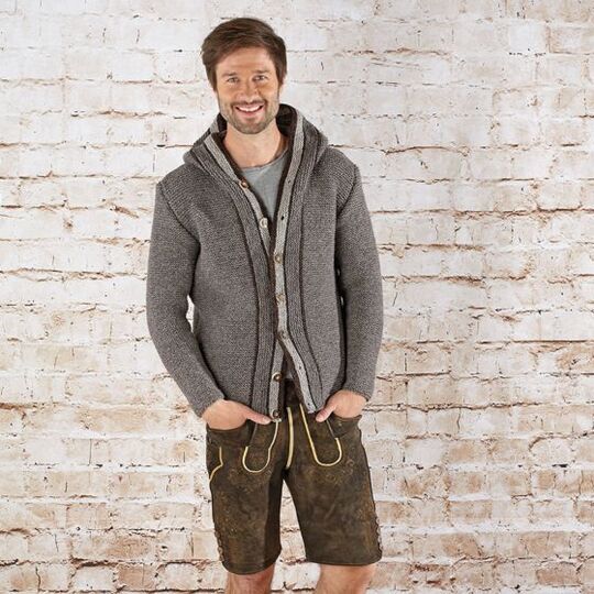 Strickanleitung Herrentrachtenjacke "Trachtenwolle" 760039