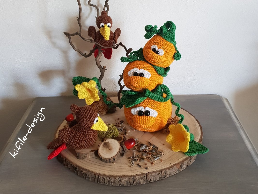 Häkelanleitung Die perfekte Herbstdeko - Häkeln