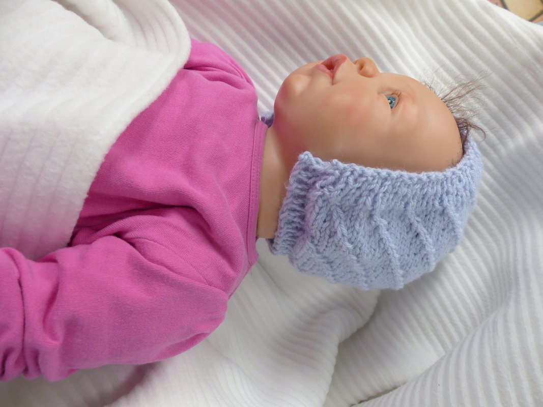 Strickanleitung Elfenmütze - Pixiemütze Zwergenkind 0 - 12 Monate - Bild 2