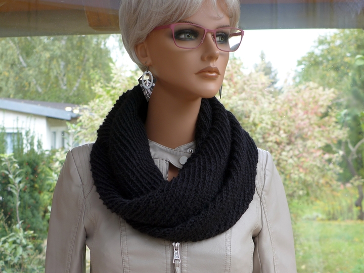 Strickanleitung: Universal-Loop für die ganze Familie