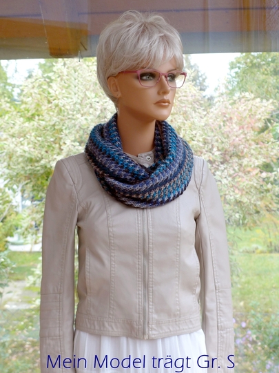 Strickanleitung: Universal-Loop für die ganze Familie