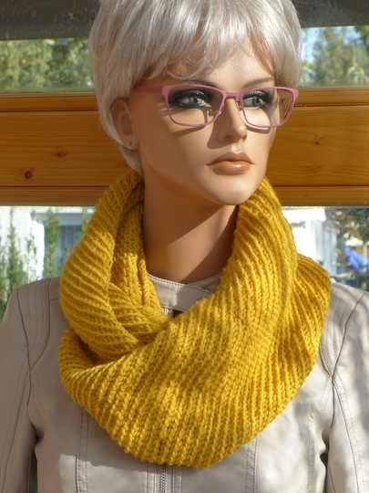 Strickanleitung: Universal-Loop für die ganze Familie