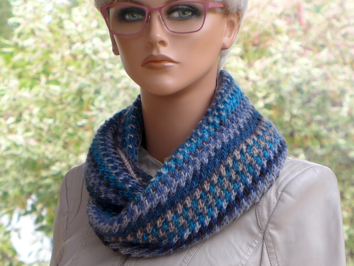 Strickanleitung: Universal-Loop für die ganze Familie