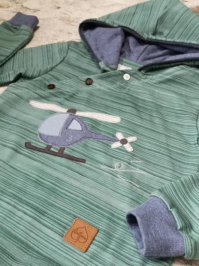 Applikationsvorlage Hubschrauber