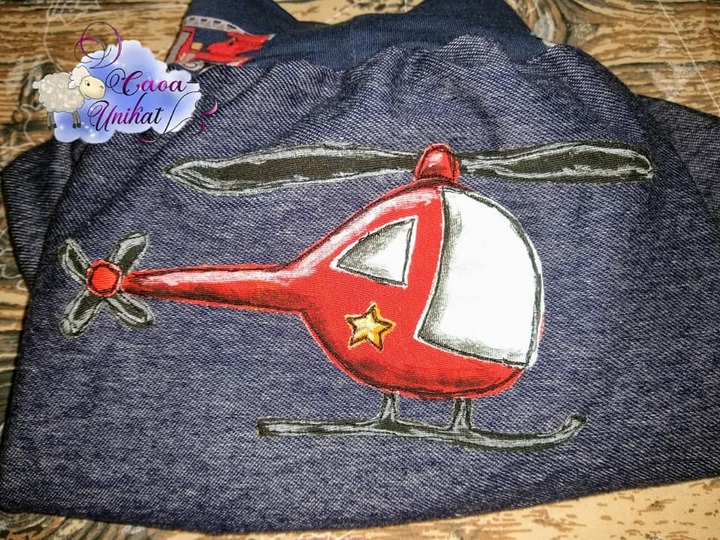 Applikationsvorlage Hubschrauber