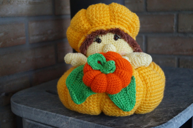 Herbstdeko Kürbis Korbinian