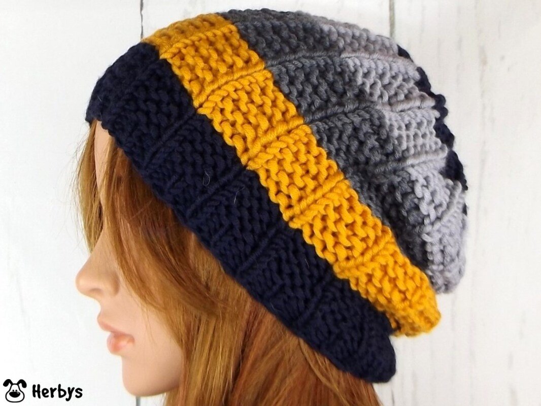 Strickanleitung Beanie "Merino"