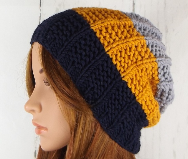 Strickanleitung Beanie "Merino"