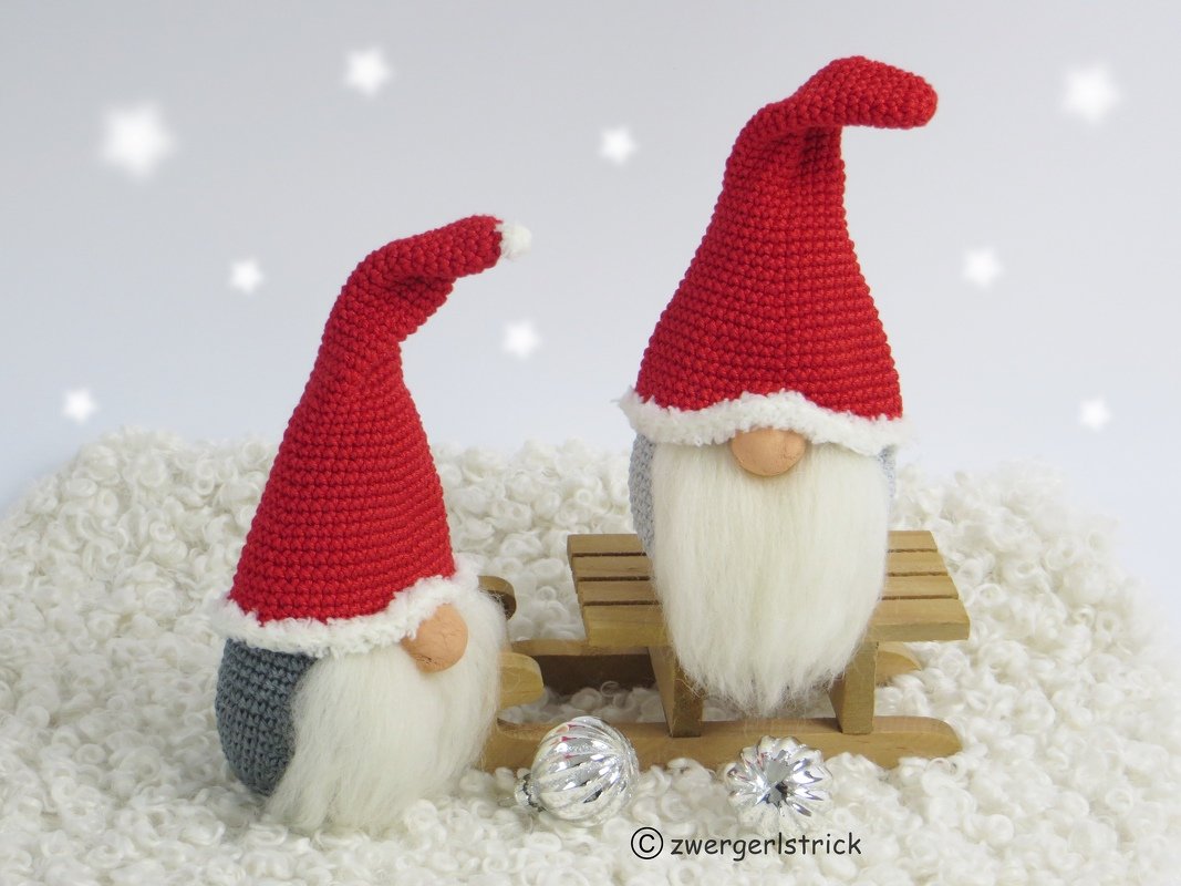 Häkelanleitung für Weihnachtswichtel - Bild 5