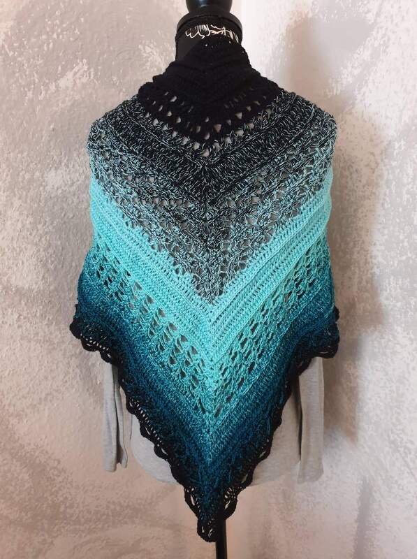 Häkelanleitung Lonid Dreiecktuch