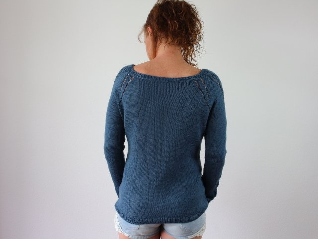 Strickanleitung Raglanpullover "Bella" - Bild 3