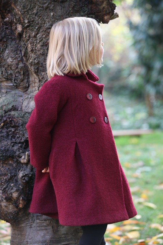 Schnittmuster für den Mantel Charlotte in Größe 104 - 116