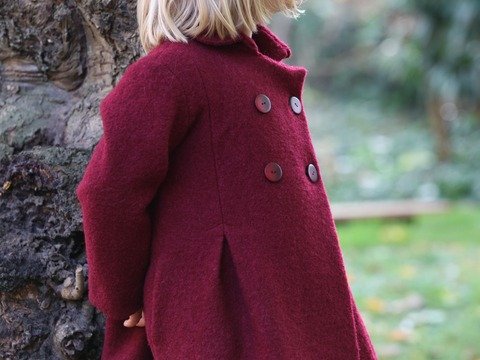 Schnittmuster für den Mantel Charlotte in Größe 104 - 116