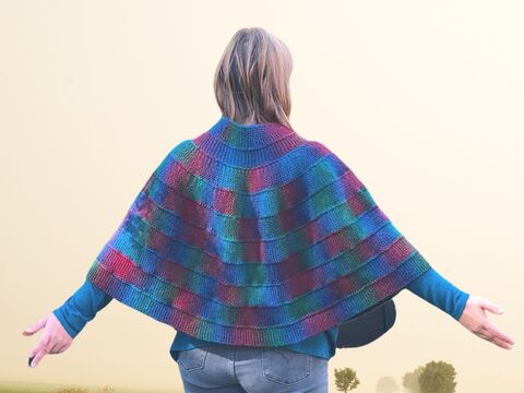 Poncho Loddenhoj - Strickanleitung
