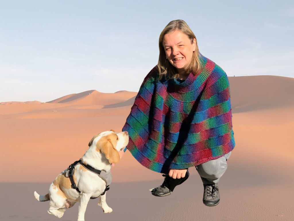 Poncho Loddenhoj - Strickanleitung - Bild 4