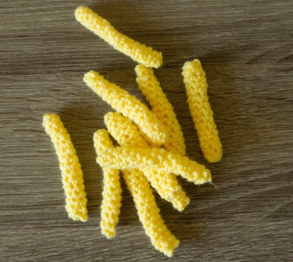 Häkelanleitung: Lebensmittelset 2