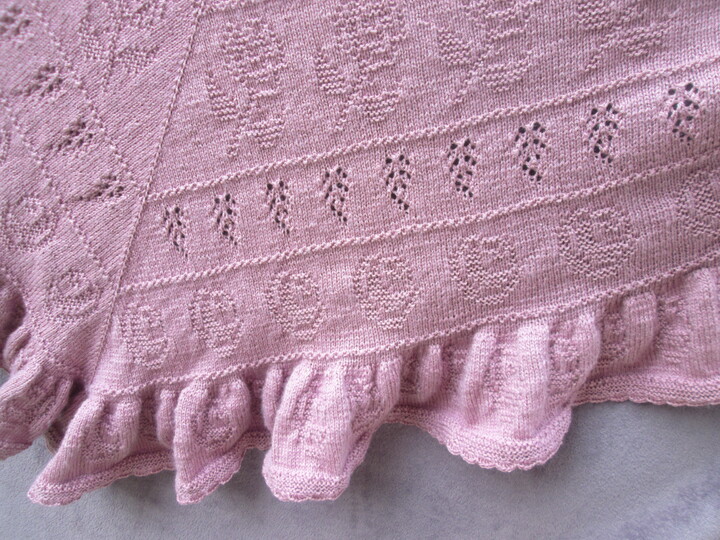 "MADAME ROSE"  Dreiecktuch-Schultertuch