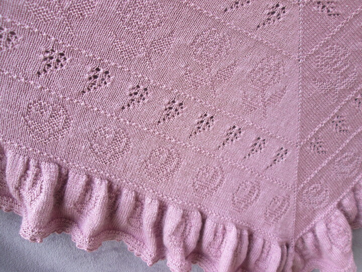 "MADAME ROSE"  Dreiecktuch-Schultertuch