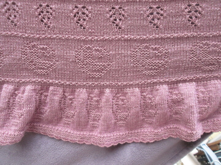 "MADAME ROSE"  Dreiecktuch-Schultertuch