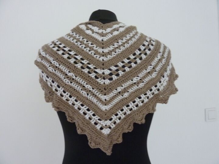 Häkelanleitung - Schaltuch "Mélange"