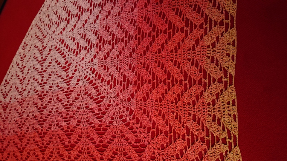 Tuch Olivia häkeln Häkeltuch Dreieckstuch Schultertuch