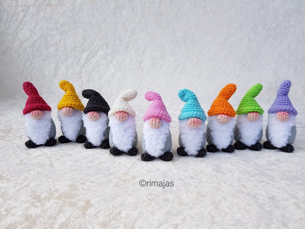 Häkelanleitung - Wichtel / Ideal für Wollreste