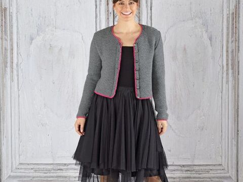 Strickanleitung Damenjanker "Sidney" 760026