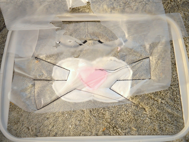 Nähanleitung Nikolausstiefel Bären und Katze inkl. Schnittmuster Anleitung und Stickdatei