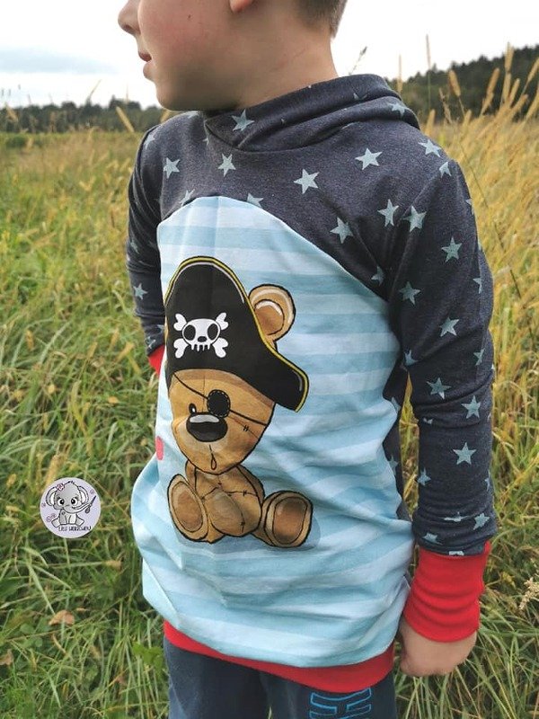 Panelino boys Hoodie für Panelstoffe 86 - 164 - Bild 11