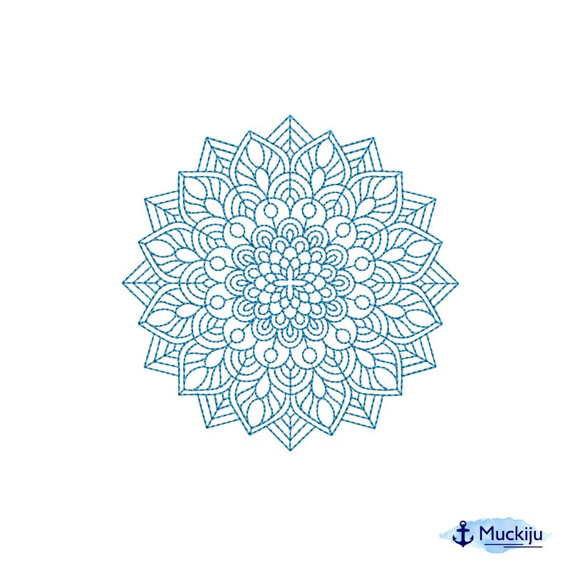 Stickdatei 10x10 "Mandala 4"