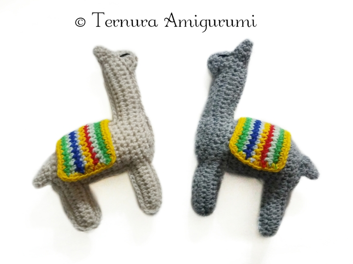 Häkelanleitung alpaka- lama english- deutsch- dutch ternura amigurumi